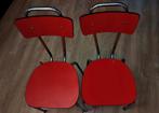 2 Retro Formica stoelen (€40 voor 2 stuks), Huis en Inrichting, Stoelen, Ophalen of Verzenden, Zo goed als nieuw