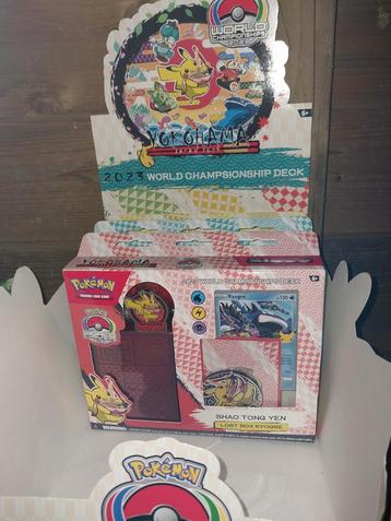 Pokémon 2023 World Championship Deck - Shao Tong Yen beschikbaar voor biedingen