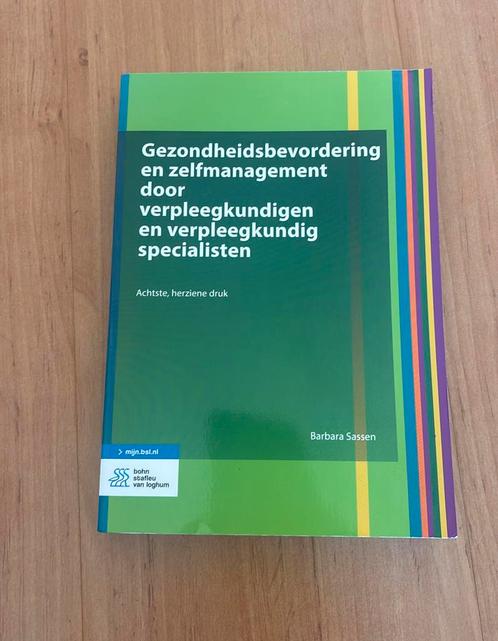 Gezondheidsbevordering en zelfmanagement door verpleegkundig, Boeken, Wetenschap, Zo goed als nieuw, Ophalen