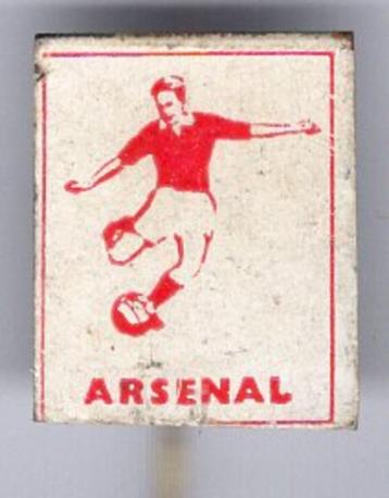 Arsenal papier op blik voetbalclub speldje ( Y_055 ) beschikbaar voor biedingen