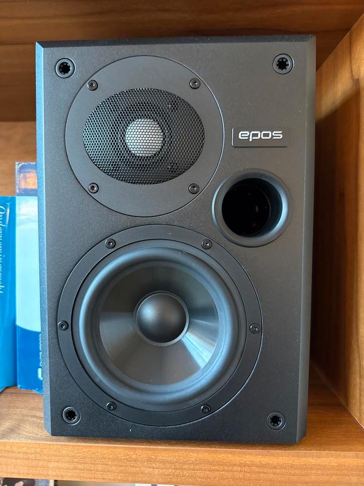 Epos ES-7n Luidsprekerboxen - Topkwaliteit!, Audio, Tv en Foto, Luidsprekers, Zo goed als nieuw, Front, Rear of Stereo speakers