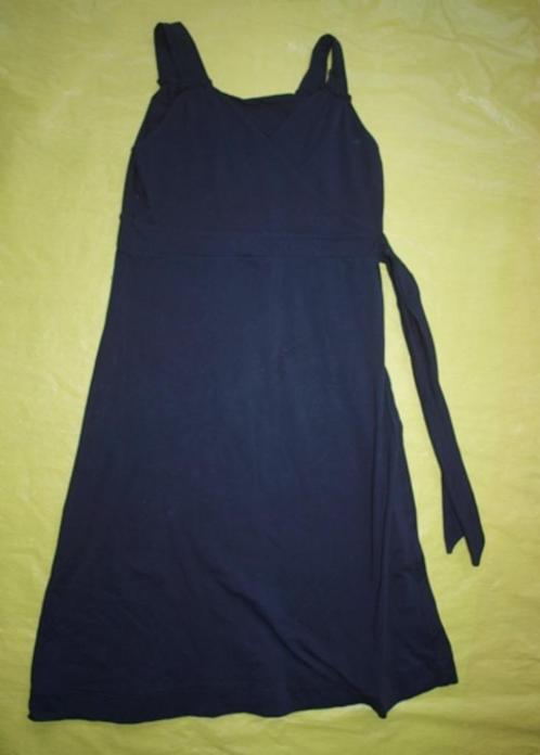 Zwarte Jurk DFVV (38), Kleding | Dames, Jurken, Zo goed als nieuw, Maat 38/40 (M), Zwart, Knielengte, Ophalen of Verzenden