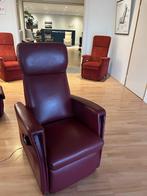 Fitform Sta op stoel relaxfauteuil rundleder occasion 552M3, Verzenden, Zo goed als nieuw
