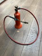 Karweifles met brander en drukregelaar, Ophalen of Verzenden, Zo goed als nieuw