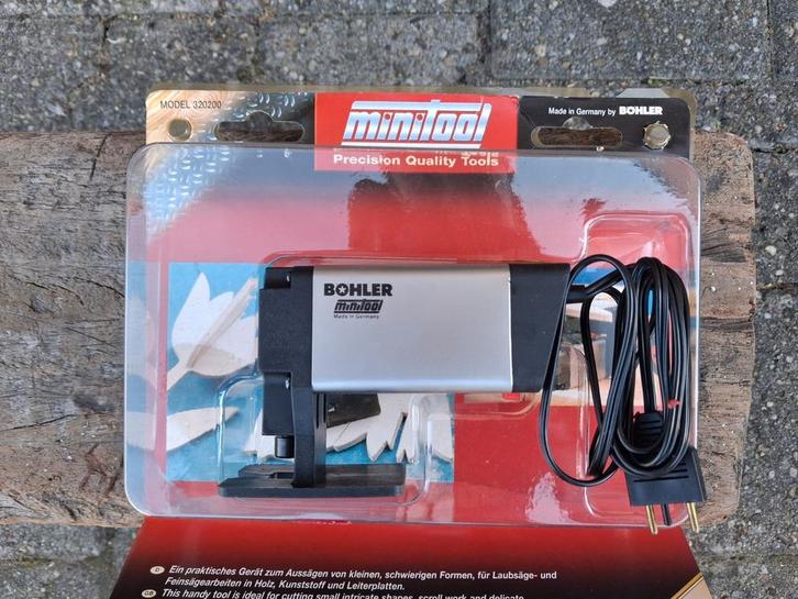 Bohler mini decoupeerzaag – nieuw!, Doe-het-zelf en Verbouw, Gereedschap | Zaagmachines, Nieuw, Decoupeerzaag, Minder dan 600 watt