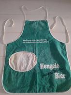 Te koop: Hengelo Bier, groen oud barschort, Verzamelen, Biermerken, Ophalen of Verzenden, Zo goed als nieuw, Overige merken