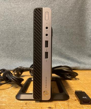 HP Prodesk 400G5: i5 9500T / 8Gb / 256Gb m.2 disk beschikbaar voor biedingen