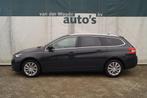 Peugeot 308 SW 1.5 BlueHDi 130pk Premium -PANO-ECC-NAVI-, Auto's, Peugeot, Origineel Nederlands, Te koop, Zilver of Grijs, 5 stoelen