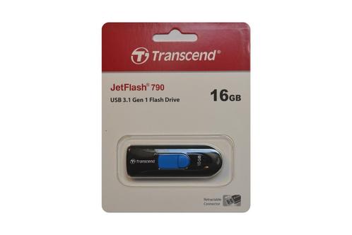 Transcend 16GB JetFlash 790 usb stick, Computers en Software, USB Sticks, Nieuw, Ophalen of Verzenden