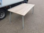 180x90 of 200x100 bureautafel / vergadertafel met nieuw blad, Huis en Inrichting, Bureaus, Postbus, Ophalen of Verzenden, Aspa