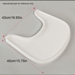 Eetblad Stokke Tripp Trapp Nieuw Model - Wit, Ophalen, Nieuw, Meegroeistoel, Afneembaar eetblad