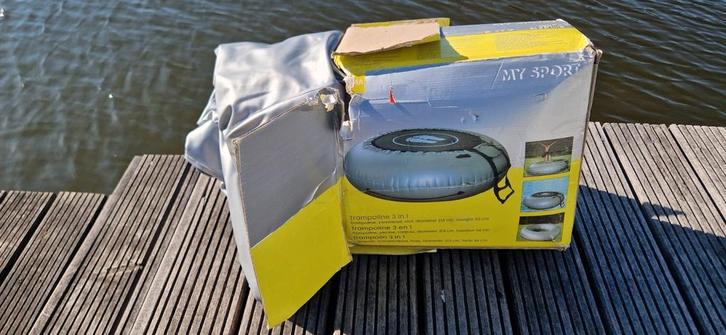 HEMA My Sport 3 in 1 Trapoline, Kinderen en Baby's, Speelgoed | Buiten | Opblaasfiguren, Gebruikt, Ophalen