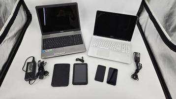 Partij Laptops, Tablet, en Telefoons beschikbaar voor biedingen