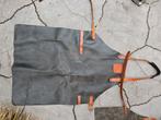 Leren bbq schort + kind, Huis en Inrichting, Keuken | Textiel, Ophalen, Gebruikt, Schort