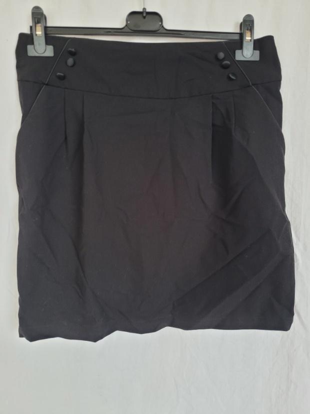 Nette korte zwarte rok mt 40 merk Camaieu, Kleding | Dames, Rokken, Zo goed als nieuw, Maat 38/40 (M), Zwart, Boven de knie, Ophalen of Verzenden