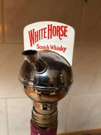 White Horse Schenkdop - Vintage Bar Accessoire, Ophalen of Verzenden, Gebruikt