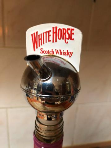 White Horse Schenkdop - Vintage Bar Accessoire beschikbaar voor biedingen