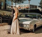 Gala Jurk Glitter / Trouwjurk maat M, Trouwjurk, Overige kleuren, Ophalen of Verzenden, Zo goed als nieuw