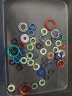 Lot van edelsteen ringetjes, Sieraden, Tassen en Uiterlijk, Ophalen of Verzenden, Zo goed als nieuw