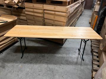 Biertafels 220x70 cm nieuw 49,99 euro per stuk beschikbaar voor biedingen
