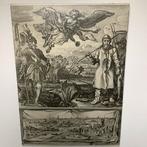 Gravure van de Sint Elizabeth’s vloed., Antiek en Kunst, Kunst | Etsen en Gravures, Ophalen of Verzenden