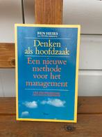 Denken als hoofdzaak nieuwe methode management - Ben Heirs, Ophalen of Verzenden