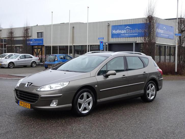 Peugeot 407 SW 2.0-16V ST Pack Business Pano Leer Navi, Auto's, Peugeot, Bedrijf, Te koop, ABS, Airbags, Airconditioning, Boordcomputer