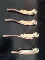 4 oude/antieke Bootsmanfluitjes. Marine/scheepsvaart., Ophalen of Verzenden