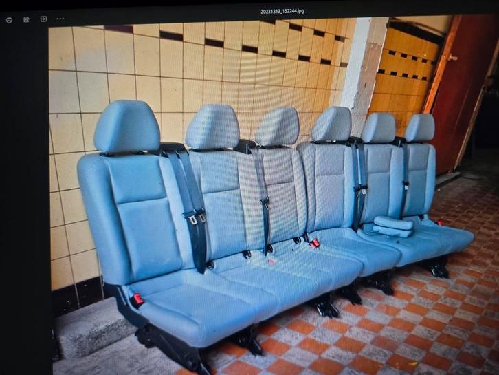 stoelen lederen mercedes vito viano 639 vito taurer 447, Auto-onderdelen, Interieur en Bekleding, Nieuw, Ophalen of Verzenden