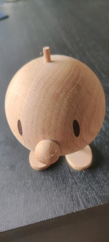 Houten Hoptimist - Vrolijke Decoratie beschikbaar voor biedingen