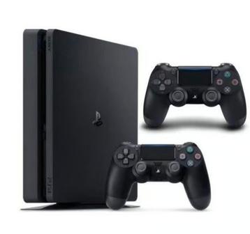 PlayStation 4 met 2 controllers  beschikbaar voor biedingen
