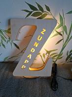 Zundapp Brommer LED Sign - Man Cave Decoratie, Antiek en Kunst, Ophalen of Verzenden