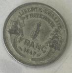 1 franc frankrijk 1947, Postzegels en Munten, Munten | Europa | Niet-Euromunten, Ophalen of Verzenden