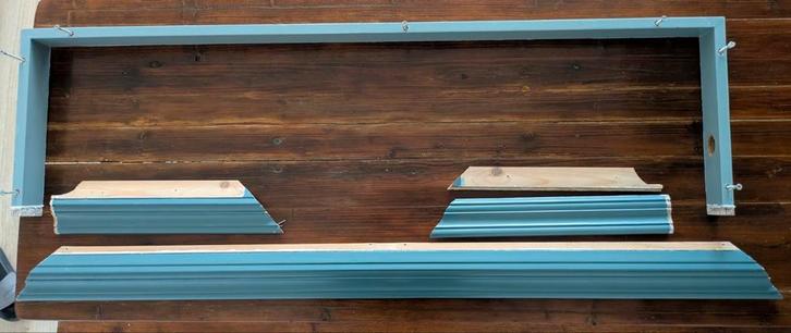 Profielrand en onderrand geschikt voor kastjes 1.20x0.33, Doe-het-zelf en Verbouw, Overige Doe-het-zelf en Verbouw, Gebruikt, Ophalen