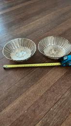 Verzilverde broodmandjes 2x, Overige materialen, Gebruikt, Ophalen of Verzenden, Schaal of Schalen