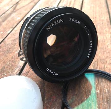Nikon Nikkor 50mm 1:1.4 ai beschikbaar voor biedingen