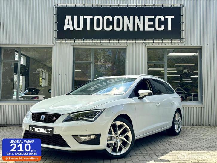Seat Leon ST 1.4 TSI FR. NAVI, CRUISE, XENON, STOELVERWARMIN, Auto's, Seat, Bedrijf, Te koop, Leon, ABS, Airbags, Airconditioning