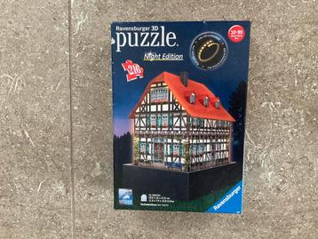 Ravensburger 3D puzzle - Night edition 216 stukjes (KWF) beschikbaar voor biedingen