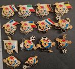 Pin pins voetbal Euro2000 benelucky mascotte ek wk, Ophalen of Verzenden, Zo goed als nieuw