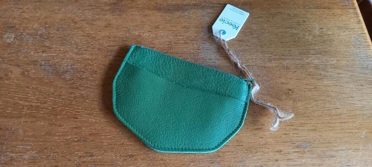 Keecie, leren portemonnee, 11x15,5cm, wasberen, Sieraden, Tassen en Uiterlijk, Portemonnees, Zo goed als nieuw, Verzenden