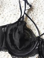 Hunkemoller BH zwart kant mooi en nieuw! 95D bandjes details, ., Zwart, Ophalen of Verzenden, BH