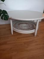 Stevige bamboe salontafel., Ophalen, 100 tot 150 cm, 50 tot 100 cm, Zo goed als nieuw