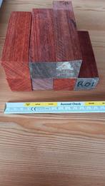 Stukken padouk, Ophalen of Verzenden, Nieuw