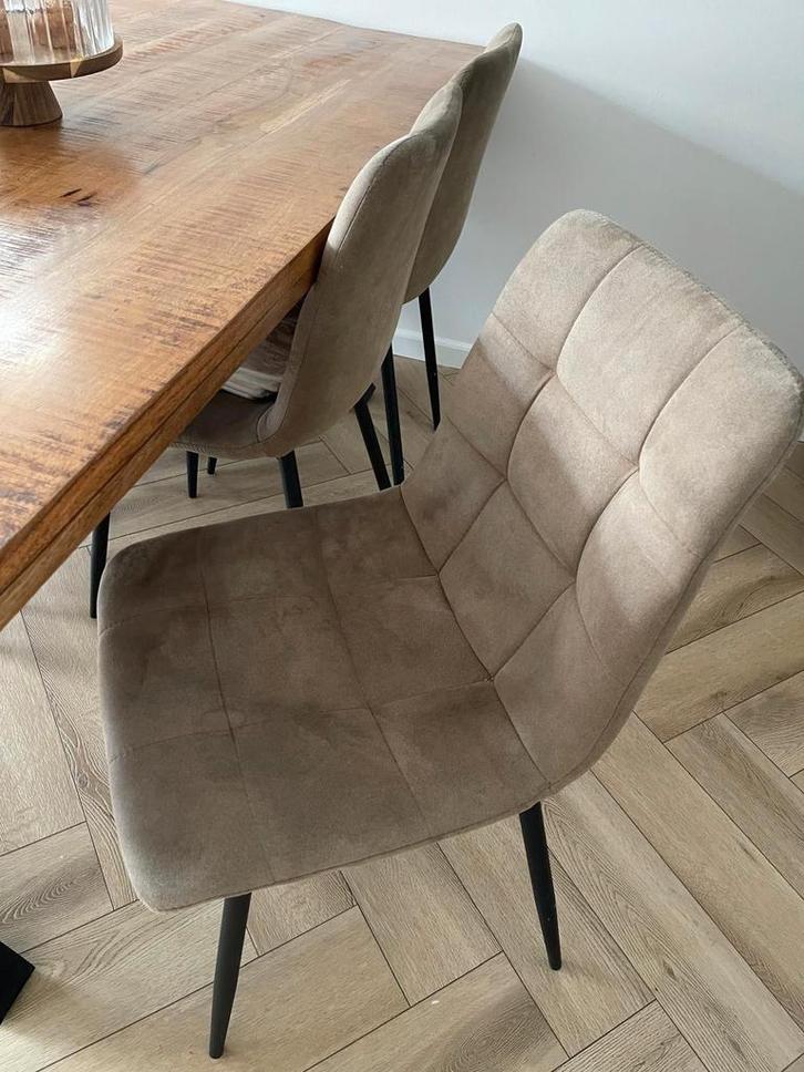 Set 6 eettafelstoelen, Huis en Inrichting, Stoelen, Vier, Ophalen