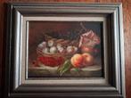 Prachtig geschilderd Fruit stilleven Carl Romney, Antiek en Kunst, Kunst | Schilderijen | Klassiek, Ophalen of Verzenden
