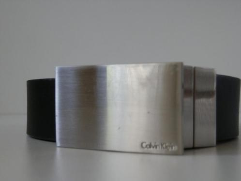 Calvin Klein riem. Leer., Kleding | Heren, Riemen en Ceinturen, Zo goed als nieuw, 105 tot 115 cm, Overige kleuren, Echt leder
