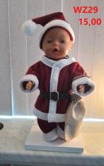 Poppenkleertjes baby born. Kerstman pak. Opbrengst KiKa., Kinderen en Baby's, Speelgoed | Poppen, Ophalen, Nieuw, Babypop