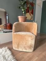 Sofa company Blair fauteuil - sand velvet, Ophalen, Zo goed als nieuw, Polyester
