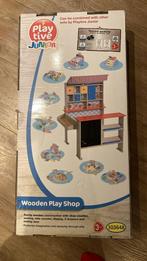 Houten Speelgoed Winkeltje - Playtive Junior, Ophalen of Verzenden, Nieuw, Hout, Speelkeuken