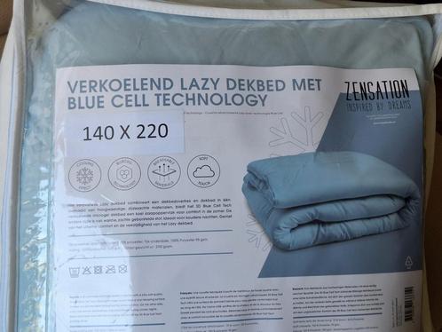 Verkoelend zomerdekbed 140 x 220 cm, Huis en Inrichting, Slaapkamer | Beddengoed, Zo goed als nieuw, Kussen, Eenpersoons, Wit